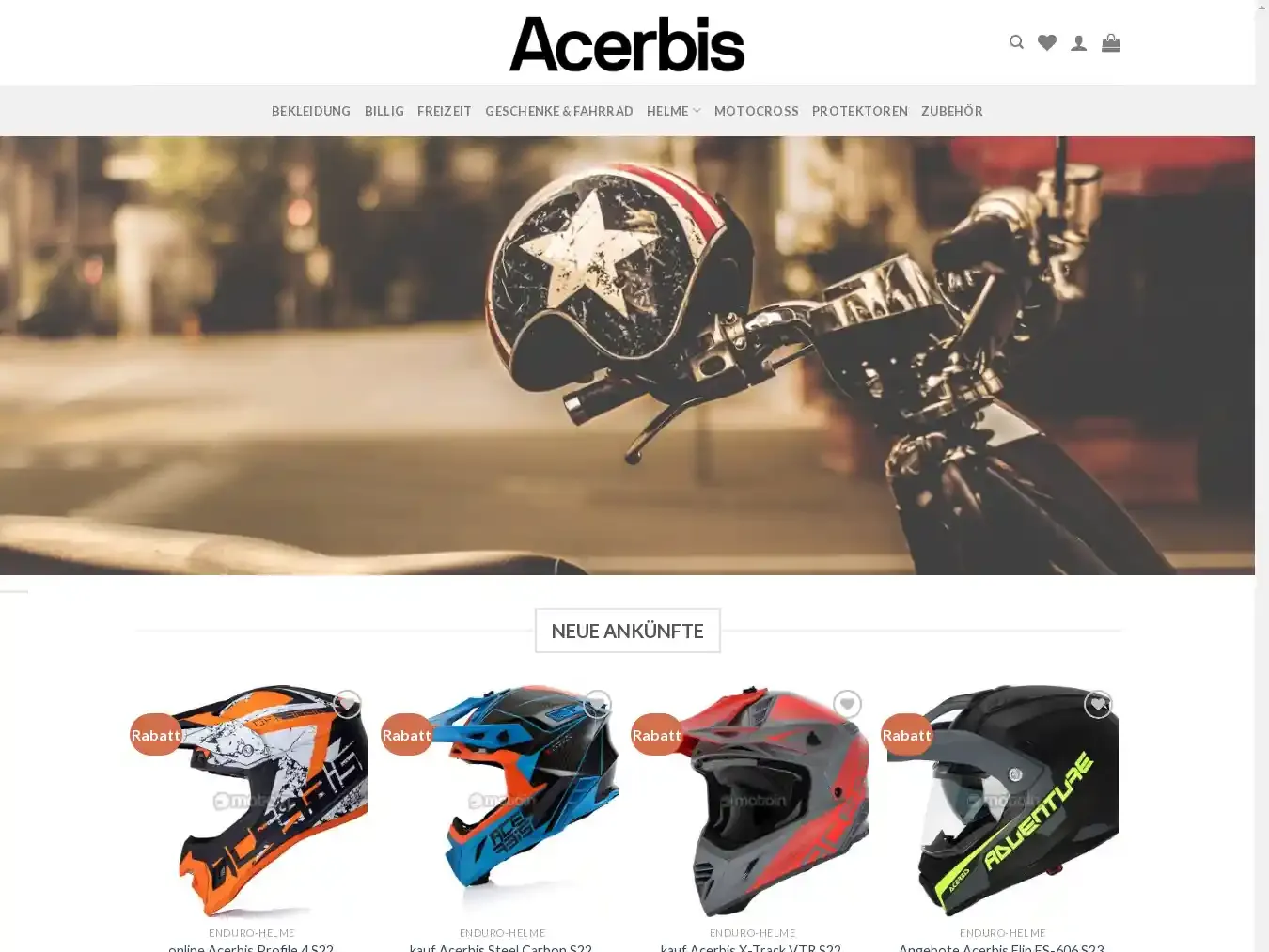 Motorradacerbis.com Fraudulent Non-Delivery website.