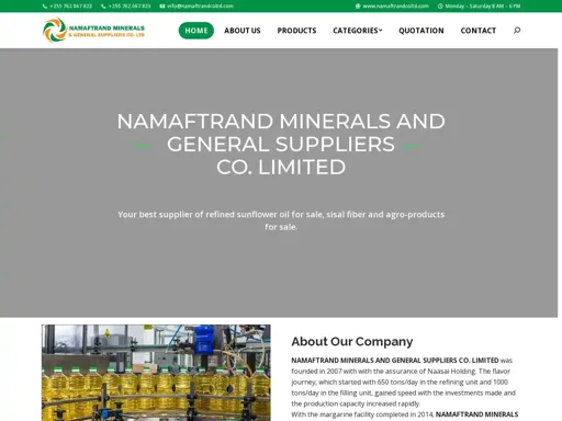 Namaftrandcoltd.com