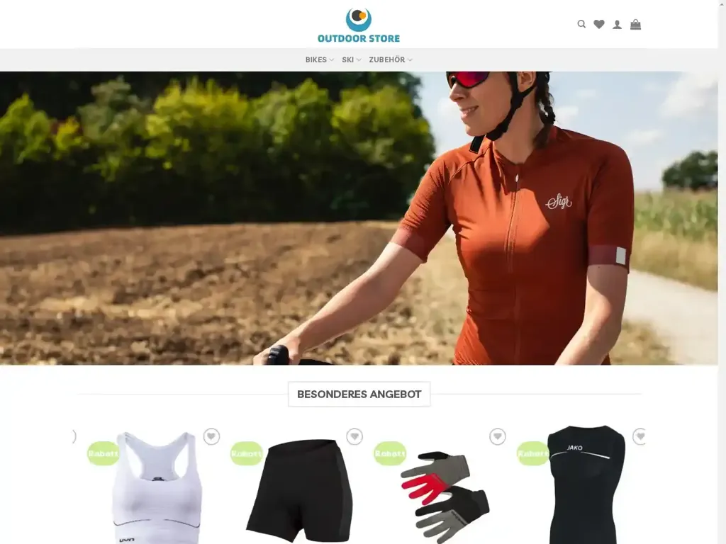 Screenshot of Neueskibike.com taken on Sunday the 30th of June 2024