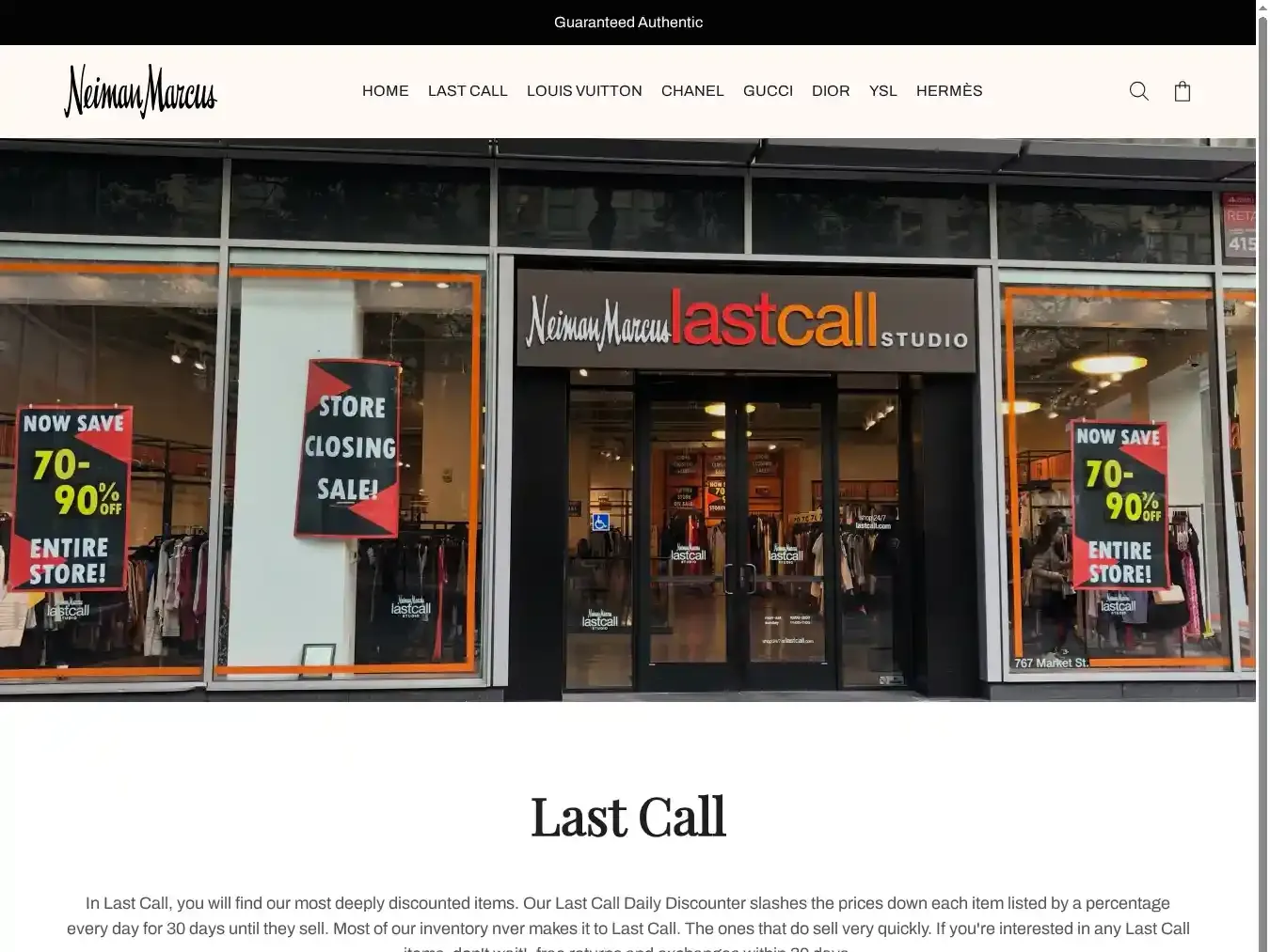 Nm-lastcalls.com Fraudulent Non-Delivery website.