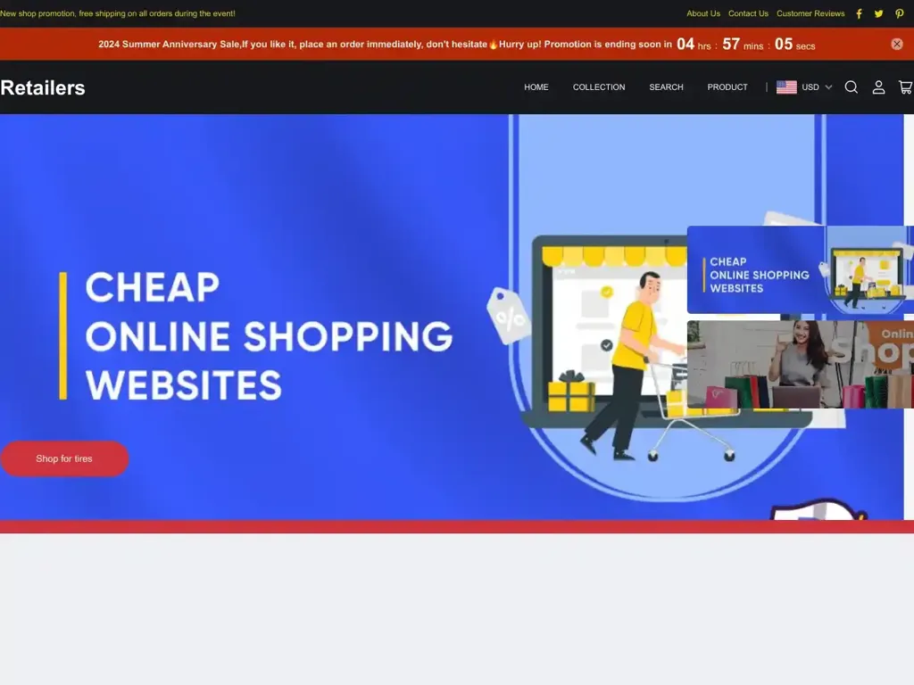 Screenshot of Noudsrouk.shop taken on Friday the 30th of August 2024