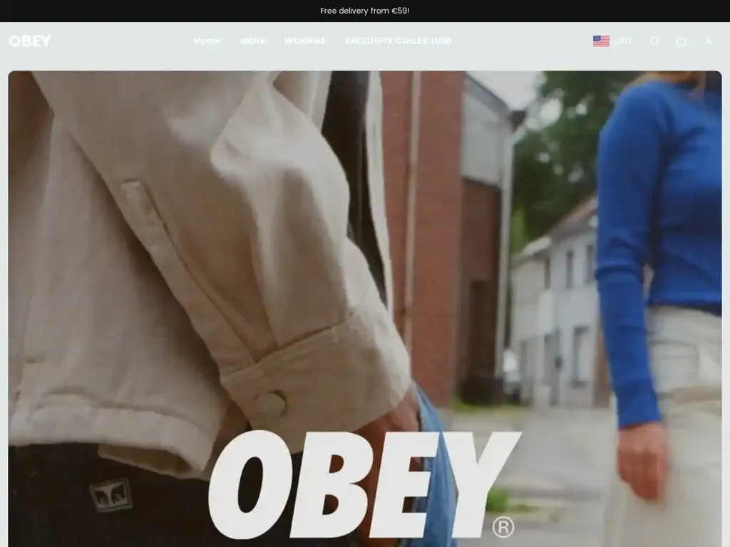 Screenshot of Onlineobey.shop taken on Friday the 15th of March 2024