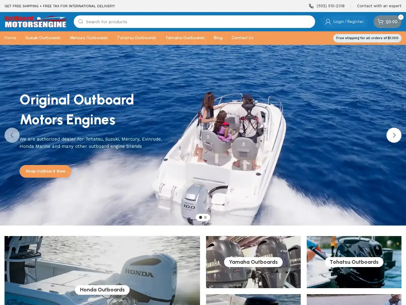 Outboardmotorsengine.com Fraudulent Automobile website.