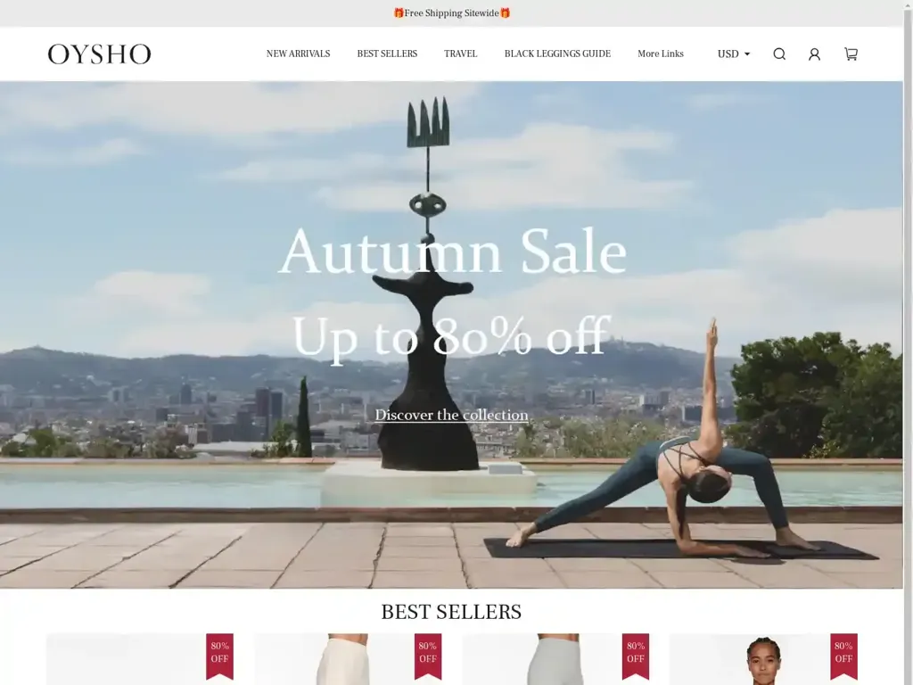 Screenshot of Oyshoonline.shop taken on Wednesday the 20th of November 2024