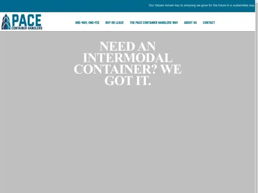 Pacecontainerhandlers.com