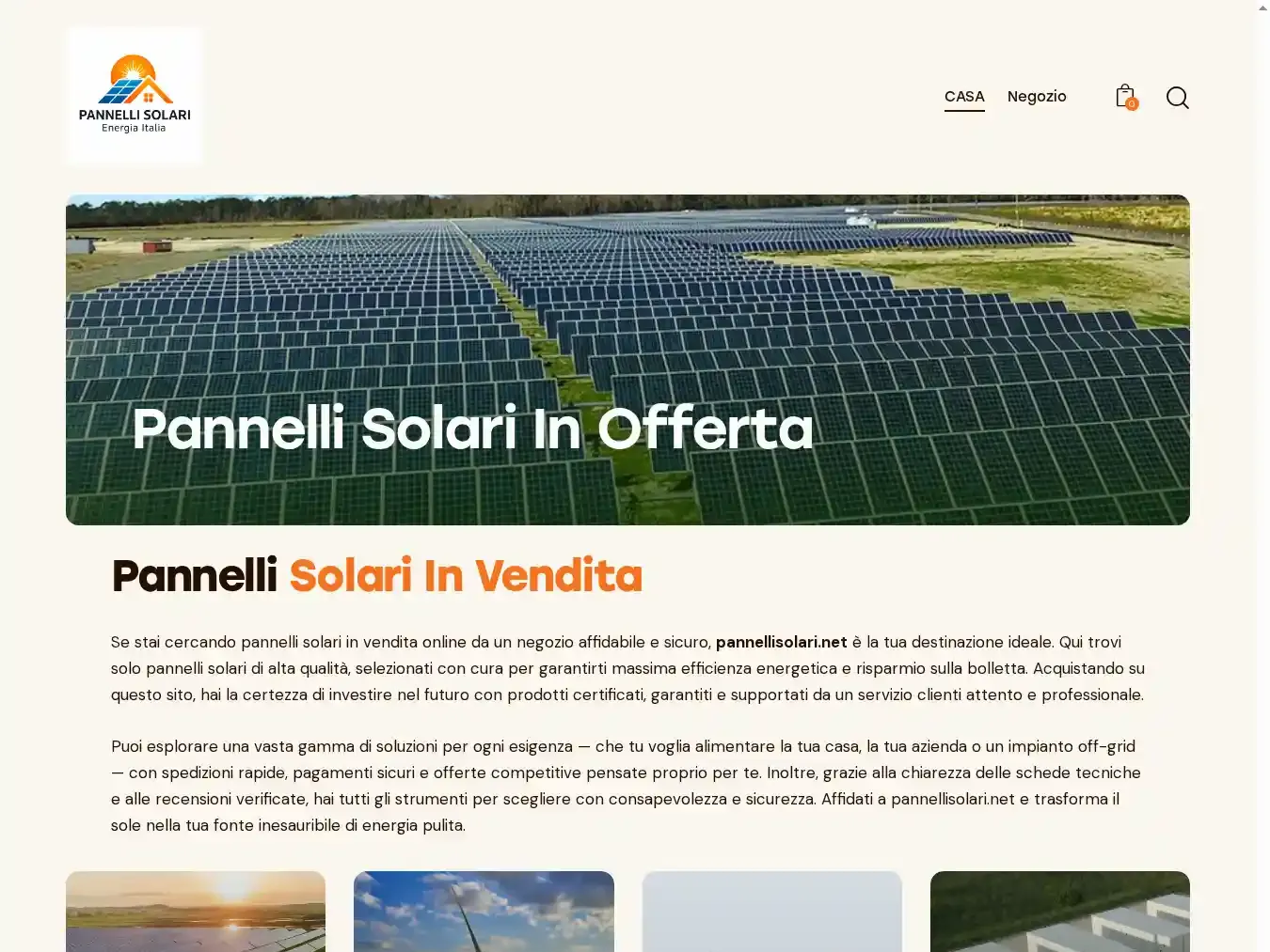 Pannellisolari.net Fraudulent Non-Delivery website.