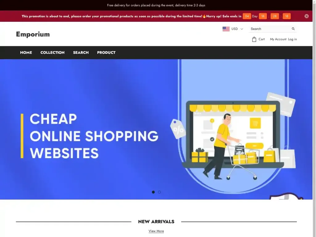 Screenshot of Pinxixiuk.shop taken on Tuesday the 7th of May 2024