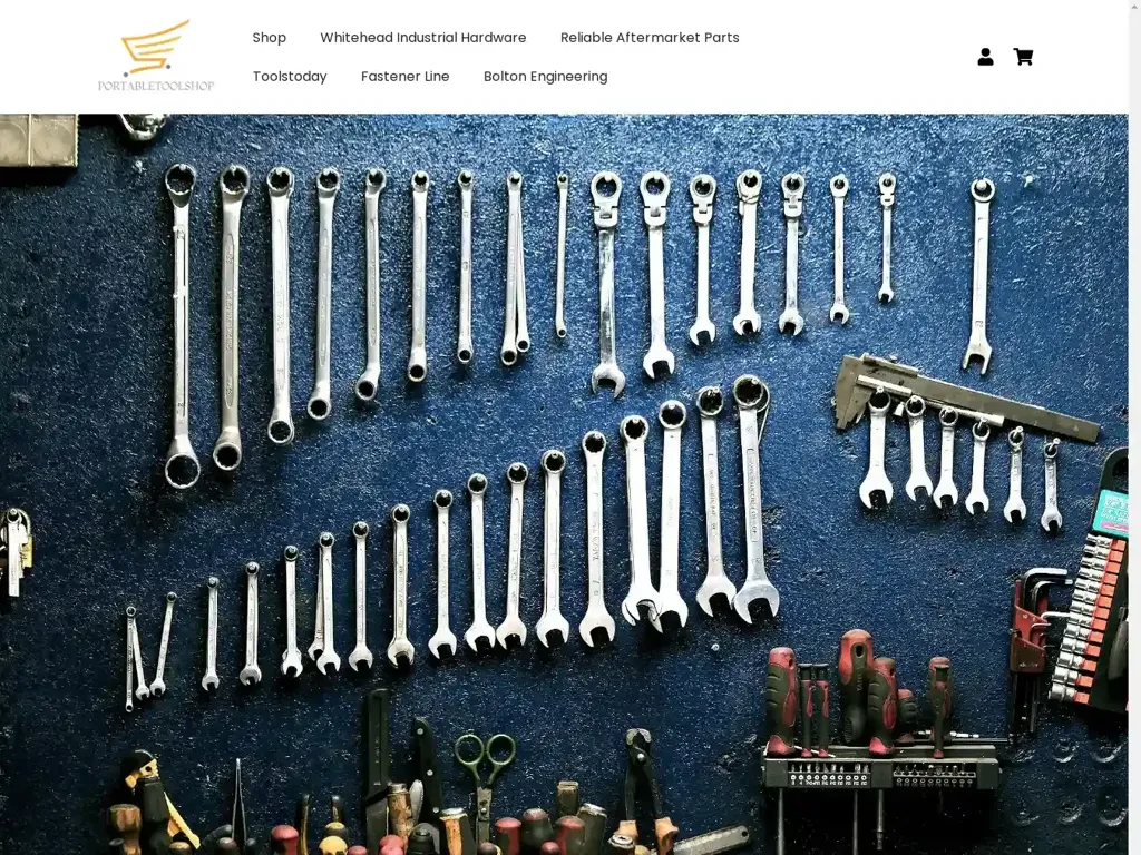 Screenshot of Portabletoolshop.com taken on Monday the 10th of June 2024