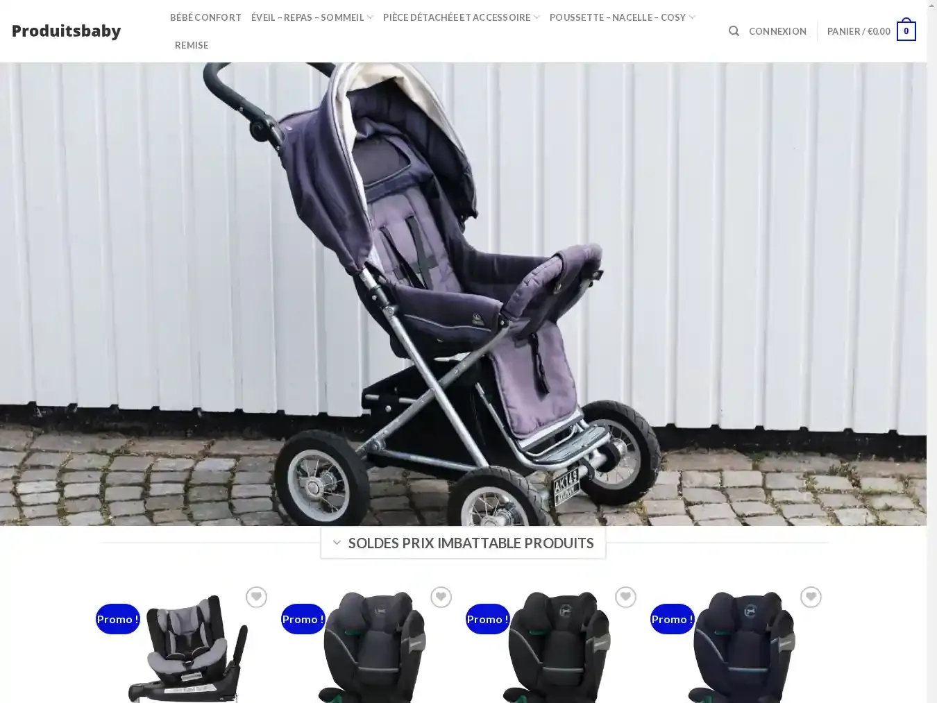 Produitsbaby.com Fraudulent Non-Delivery website.