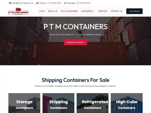 Ptmcontainers.com