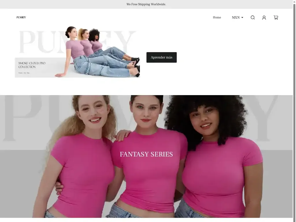 Screenshot of Pumiey.top taken on Tuesday the 17th of June 2025
