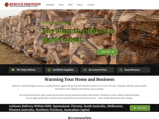 Qualityredgumfirewood.com