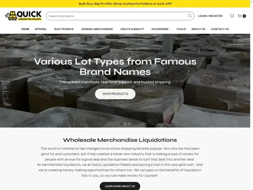 Quickliquidationpallets.com