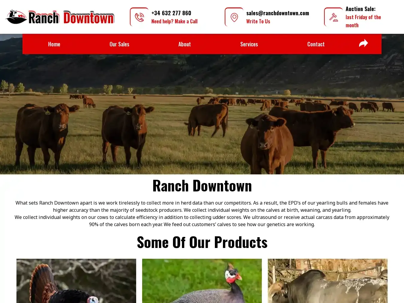 Ranchdowntown.com Fraudulent Non-Delivery website.