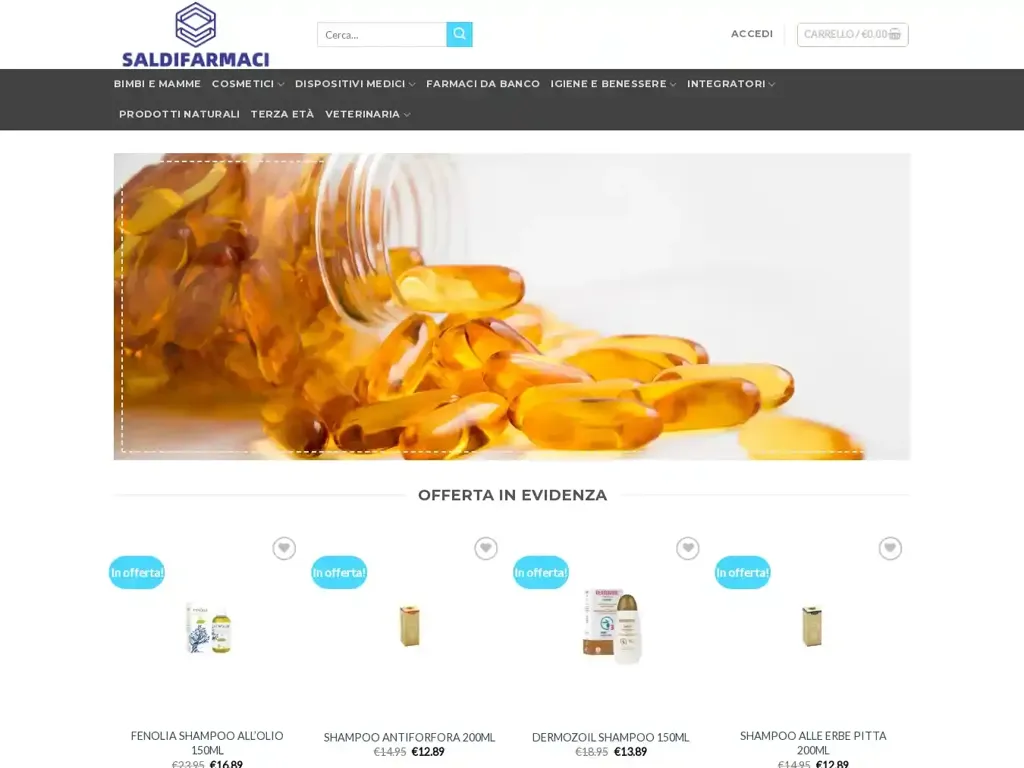 Screenshot of Saldifarmaci.com taken on Wednesday the 26th of June 2024