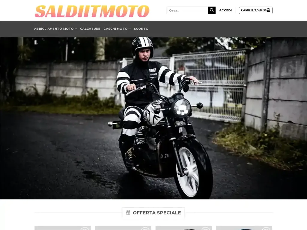 Screenshot of Saldiitmoto.com taken on Saturday the 27th of April 2024