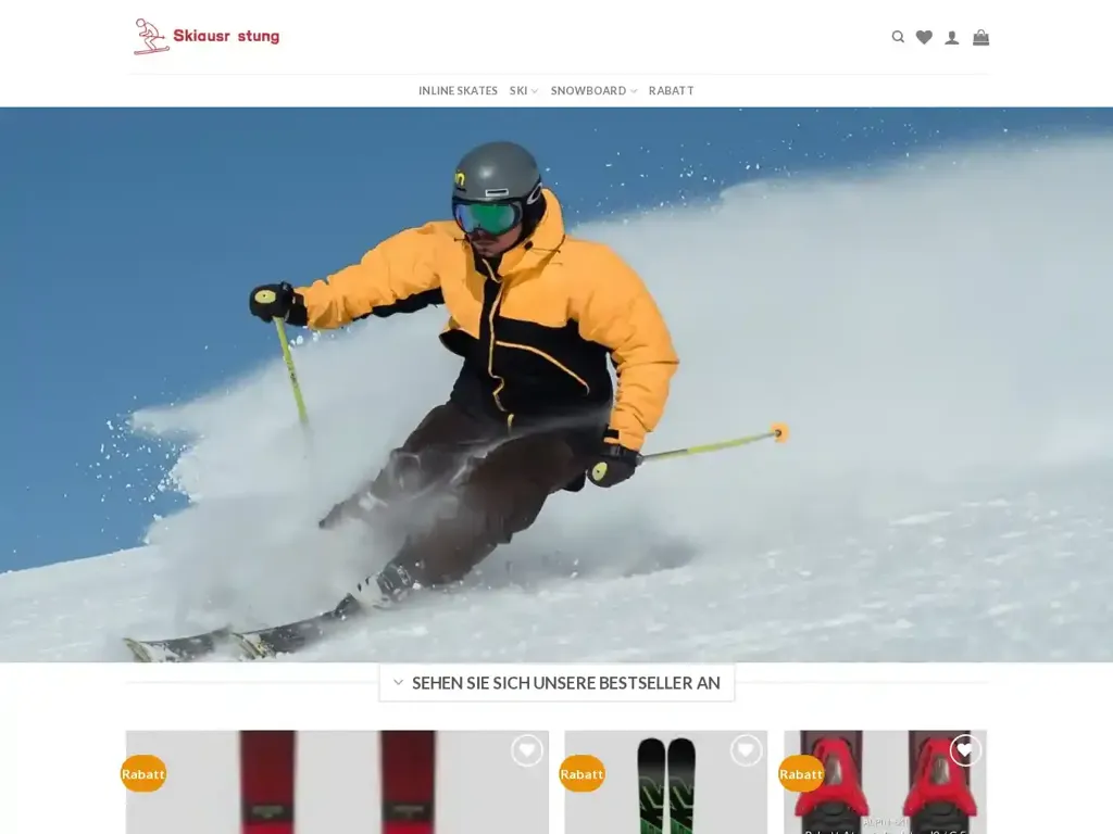 Screenshot of Skipreisnachlass.com taken on Saturday the 27th of April 2024
