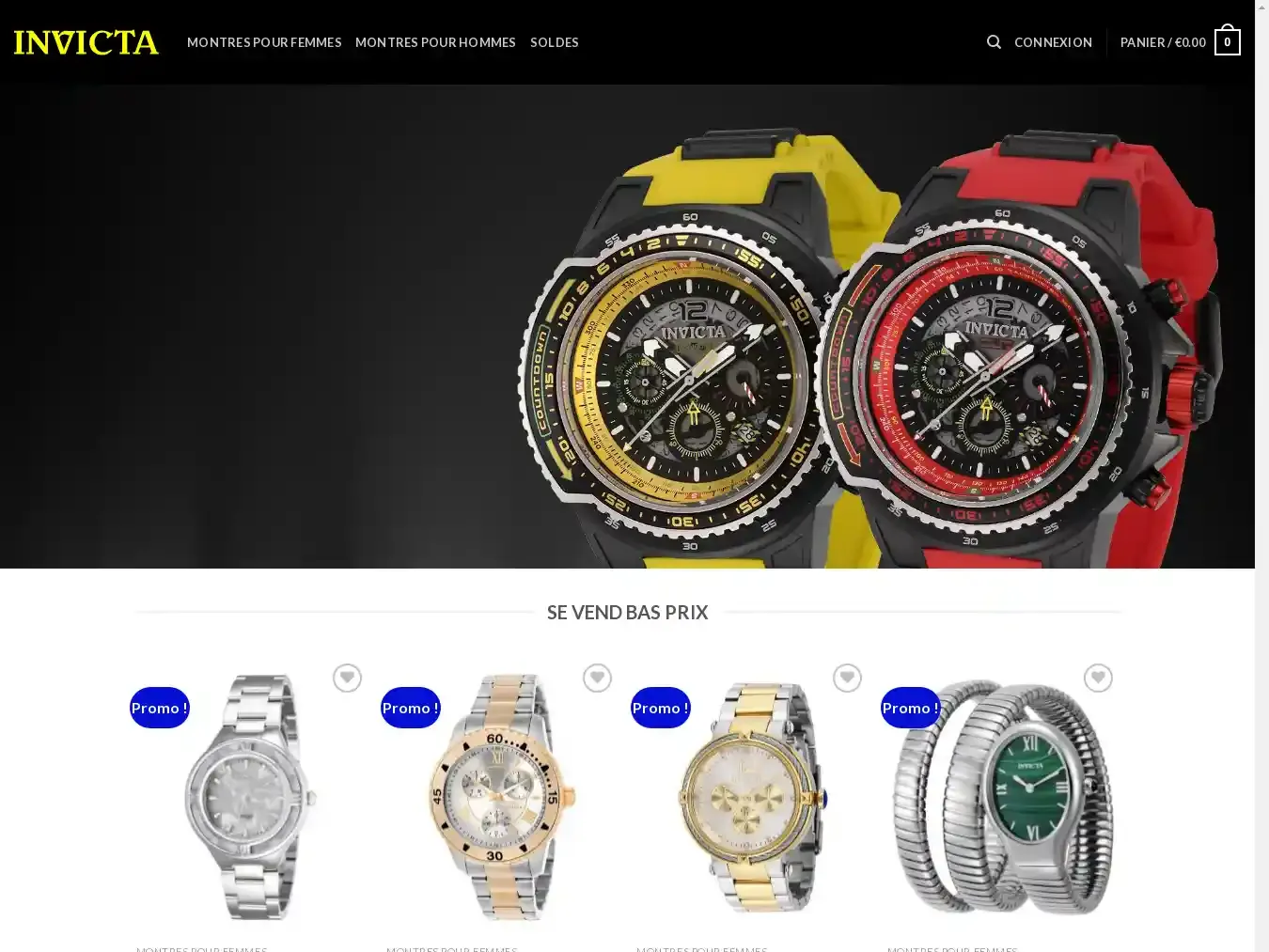 Soldeinvictawatch.com Fraudulent Non-Delivery website.