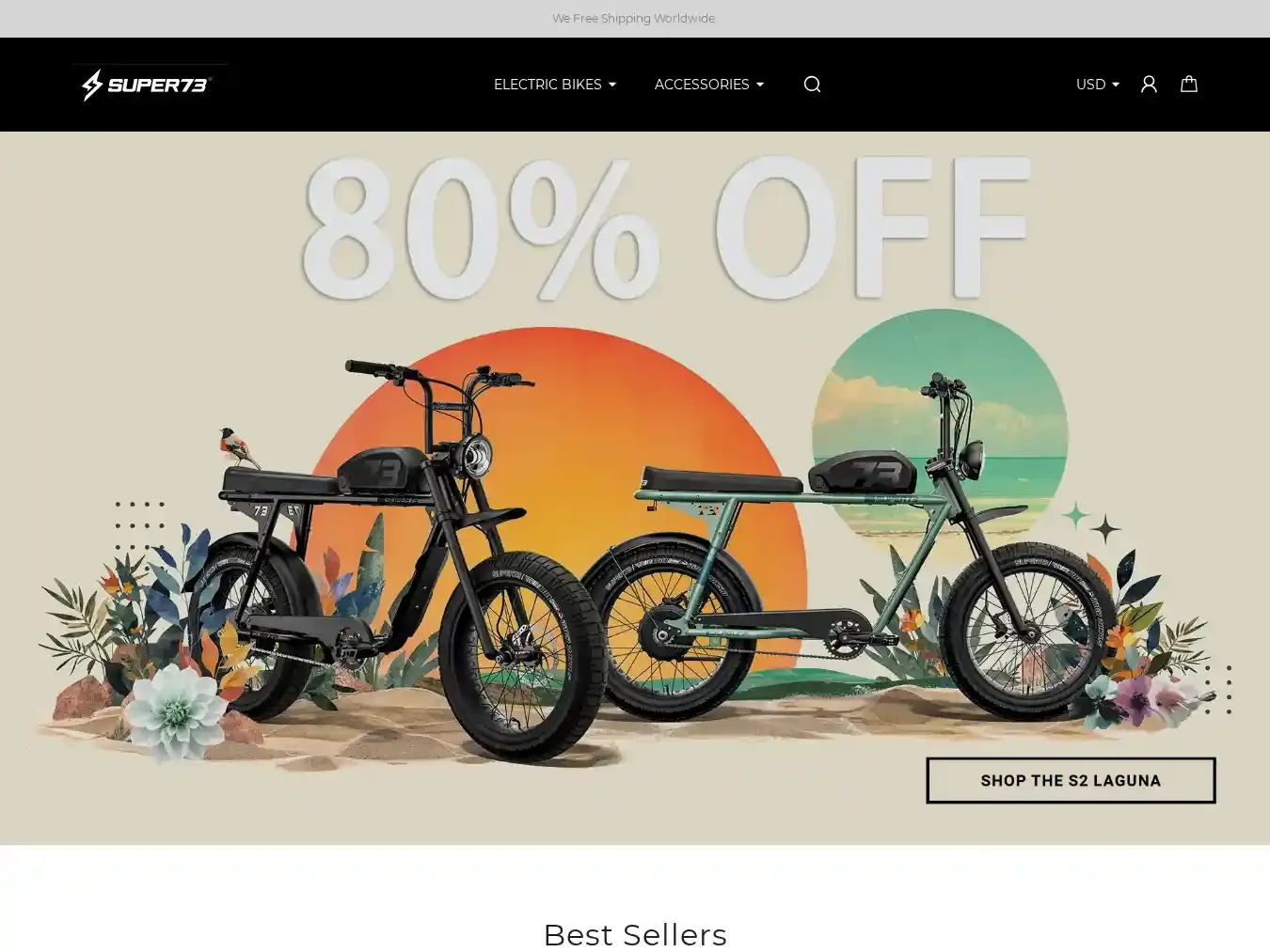 Super73us.shop Fraudulent Non-Delivery website.
