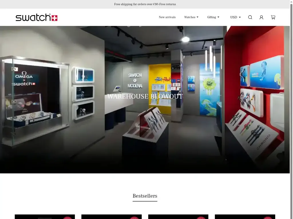 Screenshot of Swastorecs.shop taken on Friday the 22nd of August 2025