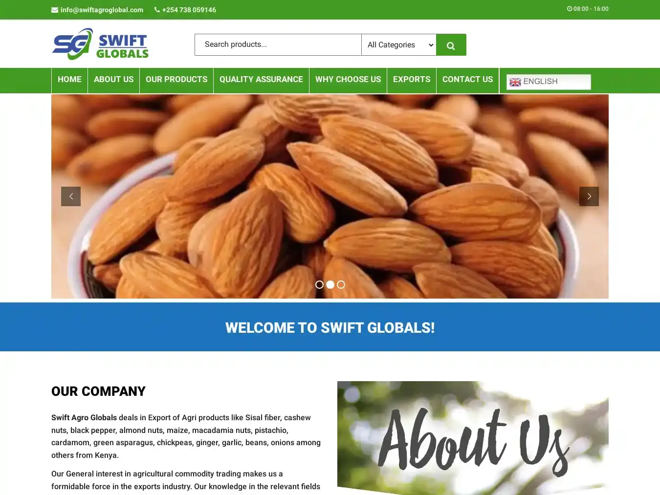 Swiftagroglobal.com Fraudulent Non-Delivery website.