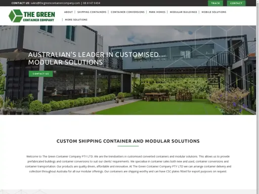 Thegreencontainercompany.com