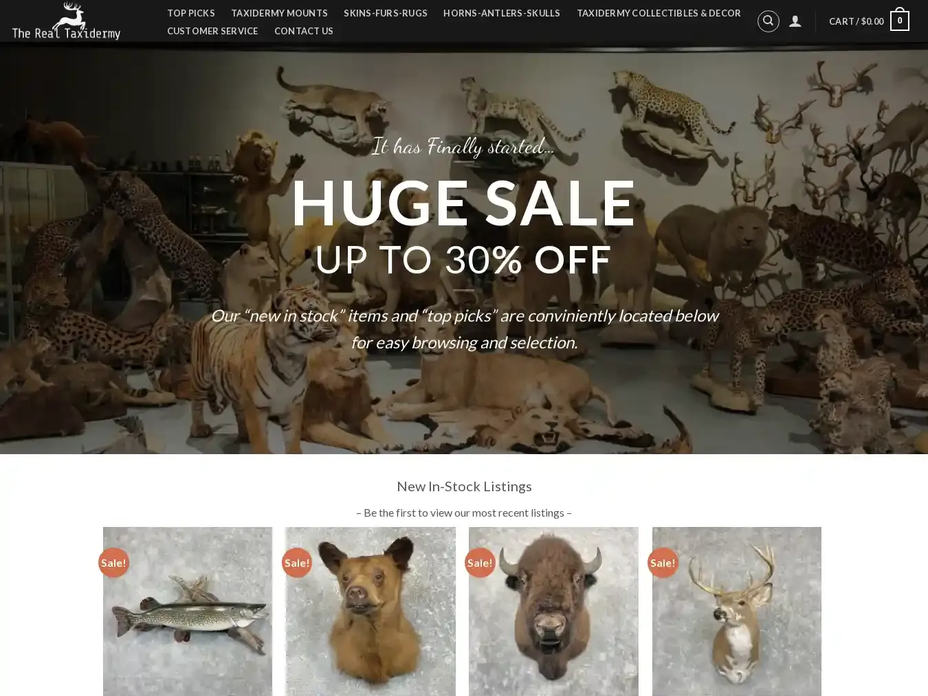 Therealtaxidermy.com Fraudulent Non-Delivery website.