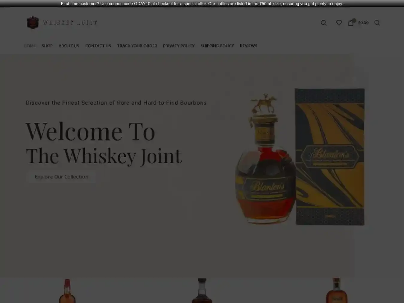 Thewhiskeyjoint.com Fraudulent Whisky website.