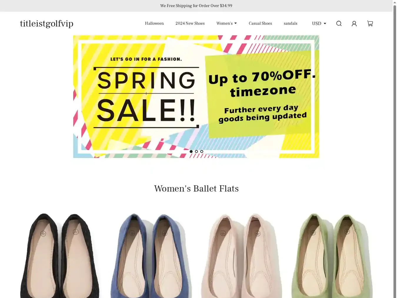 Titleistgolfvip.com Fraudulent Non-Delivery website.