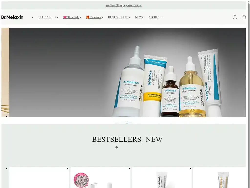 Screenshot of Ubeautys.store taken on Friday the 22nd of August 2025