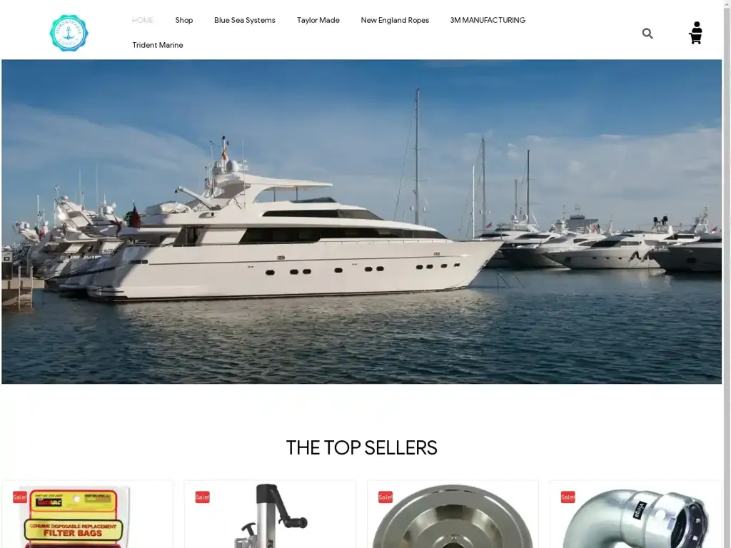 Screenshot of Usboatpartssupply.com taken on Monday the 10th of June 2024