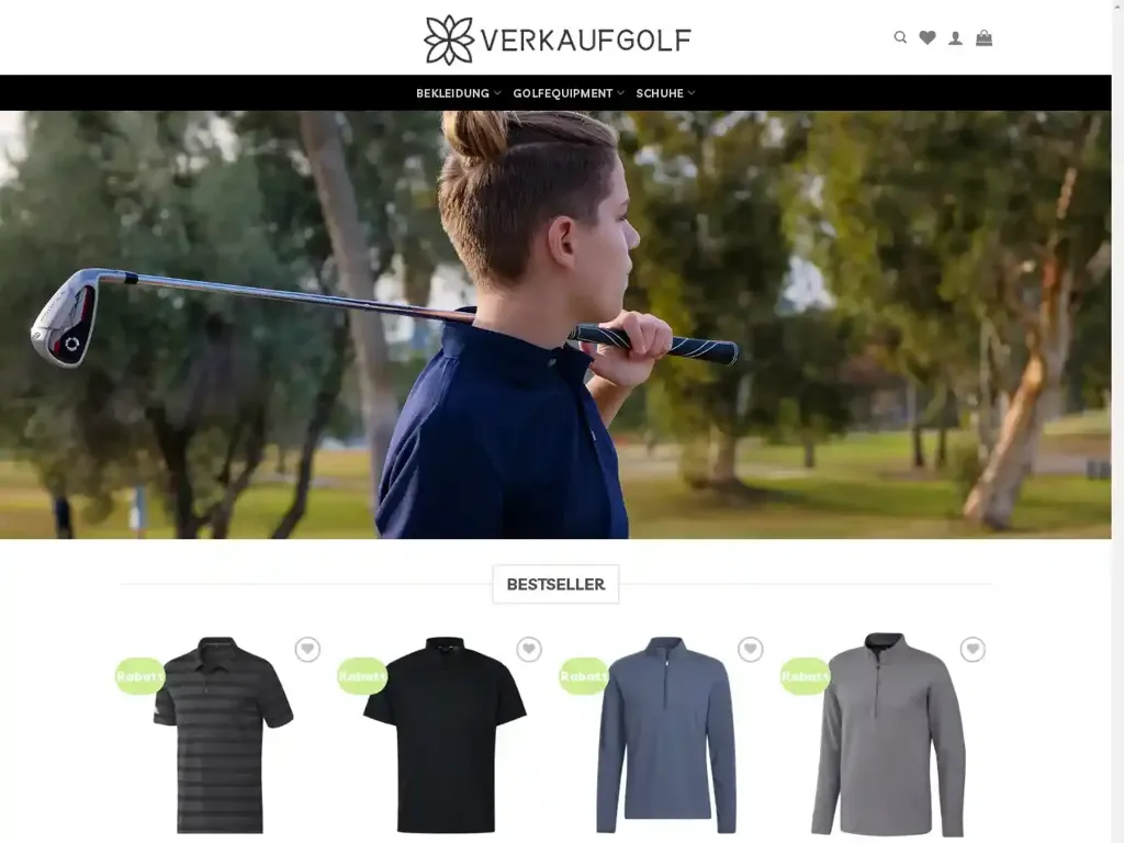 Screenshot of Verkaufgolf.com taken on Wednesday the 26th of June 2024