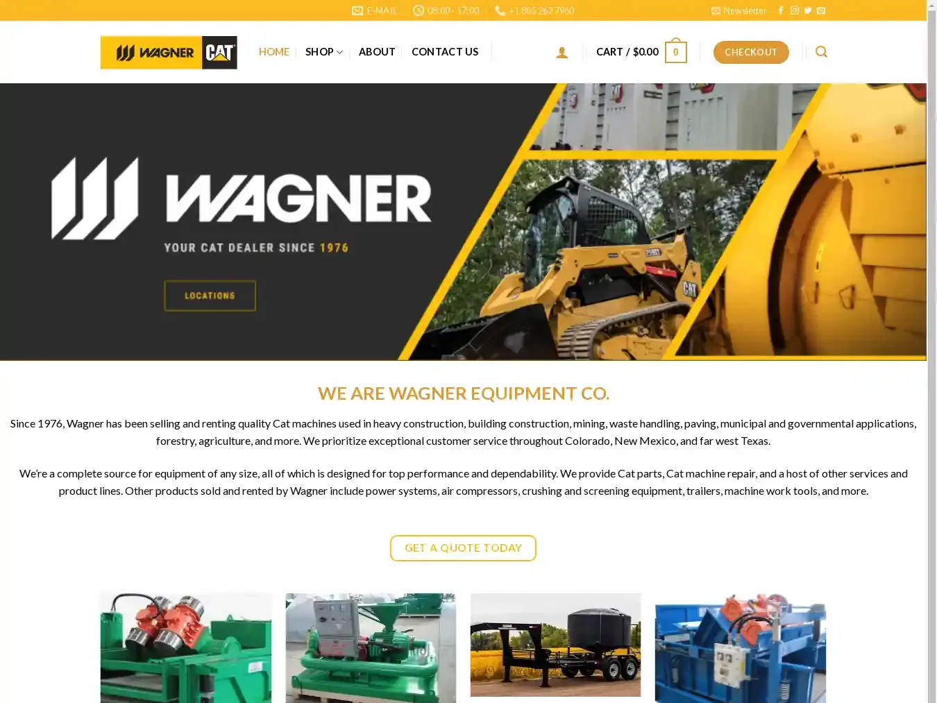 Wagnerequipments.com Fraudulent Automobile website.