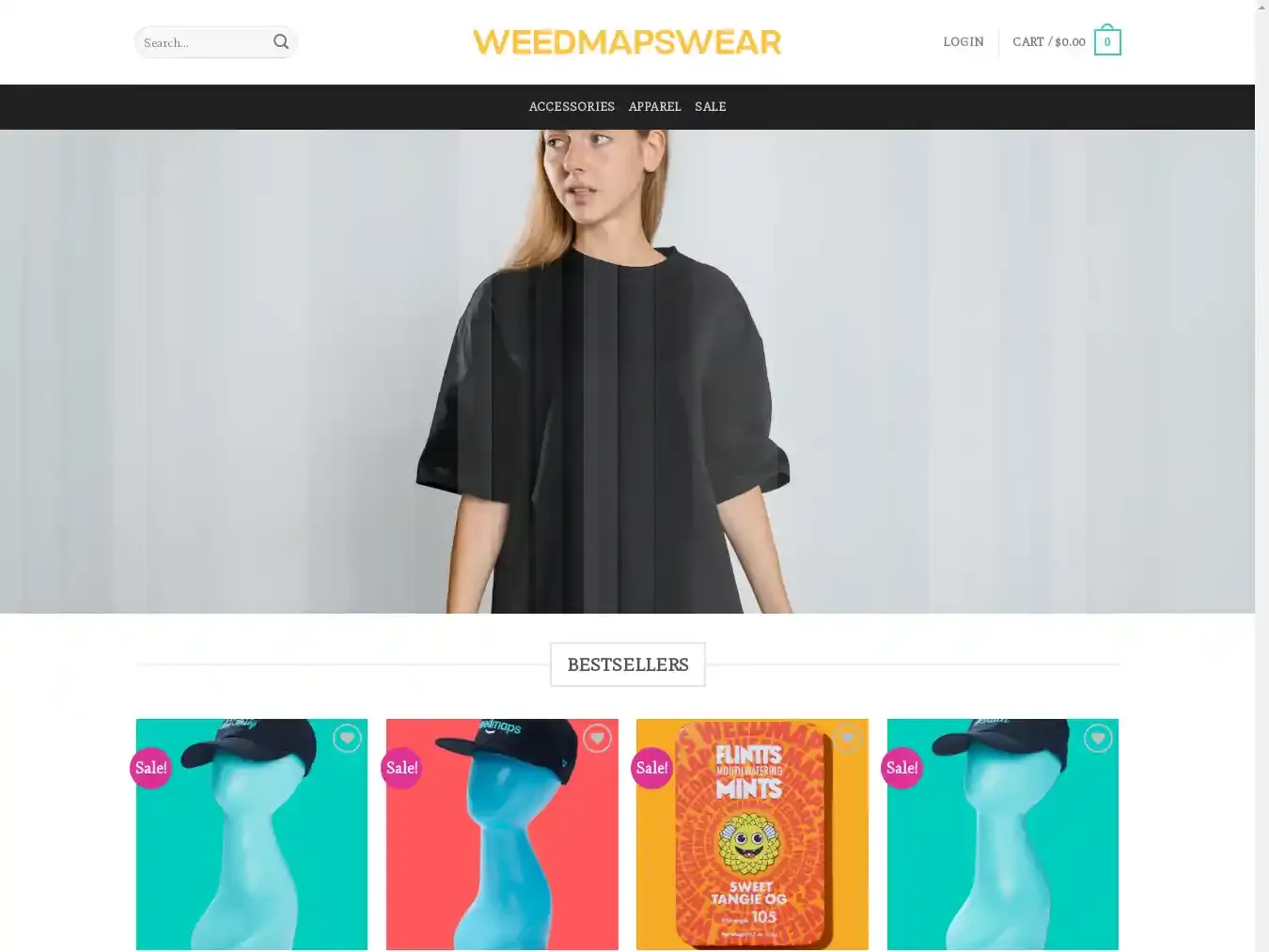 Weedmapswear.com Fraudulent Non-Delivery website.