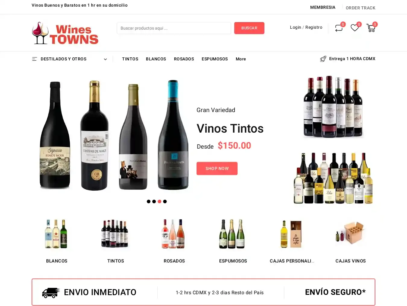 Winestowns.com Fraudulent Non-Delivery website.