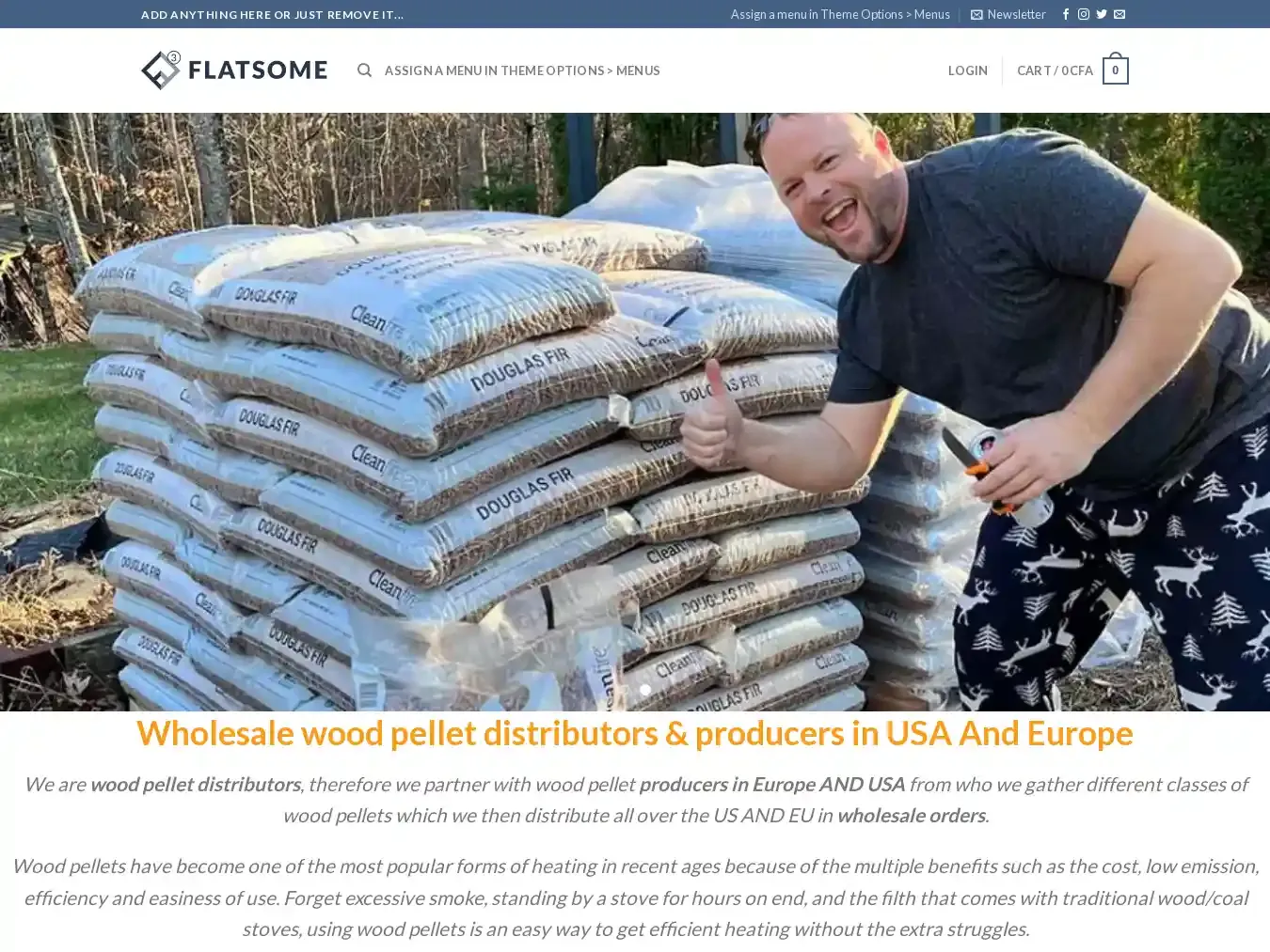 Woodpelletsshop.com Fraudulent Commodity website.