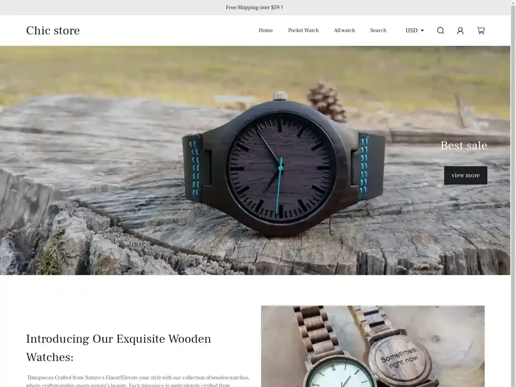 Screenshot of Wristzone.store taken on Sunday the 20th of October 2024