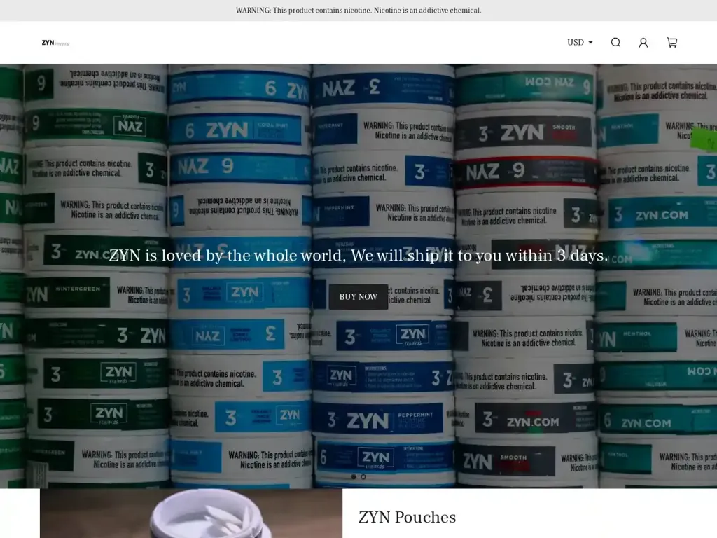 Screenshot of Zvnikbag.top taken on Wednesday the 2nd of October 2024