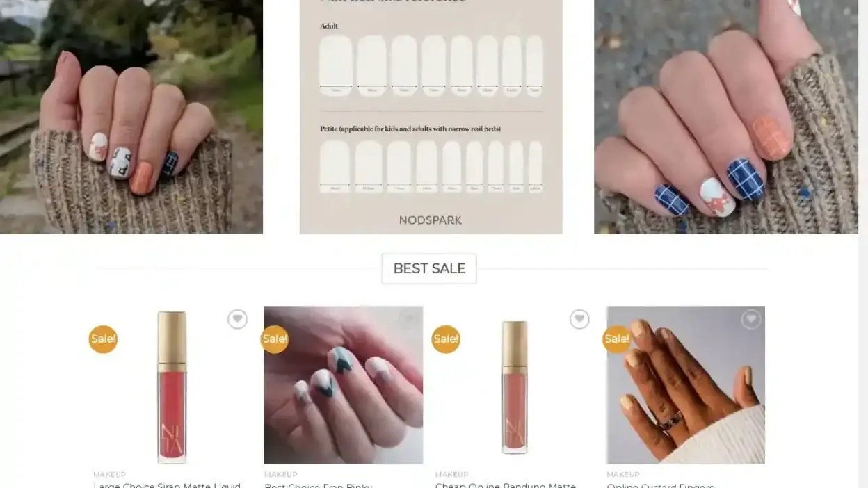 Screenshot of Non-Delivery scam website Aboutbeautyus.com