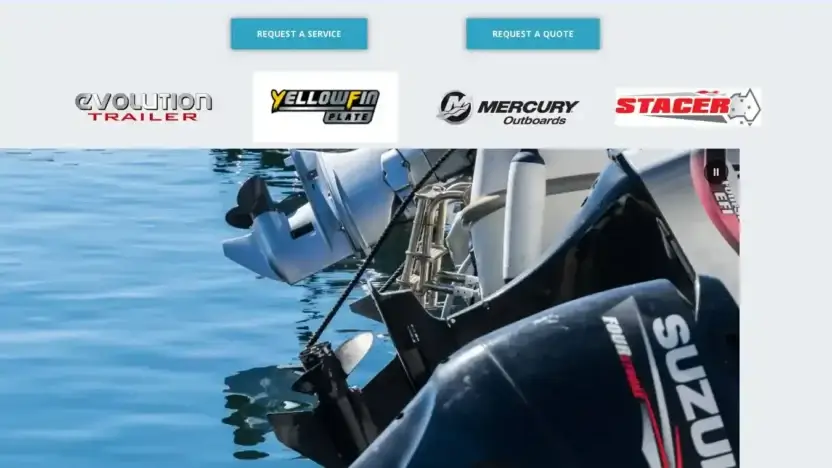 Screenshot of Non-Delivery scam website Accuratemarines.com