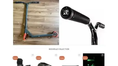 Screenshot of Non-Delivery scam website Achatskate.com