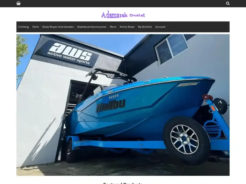 adamzsakoutlet-com Alternative Text