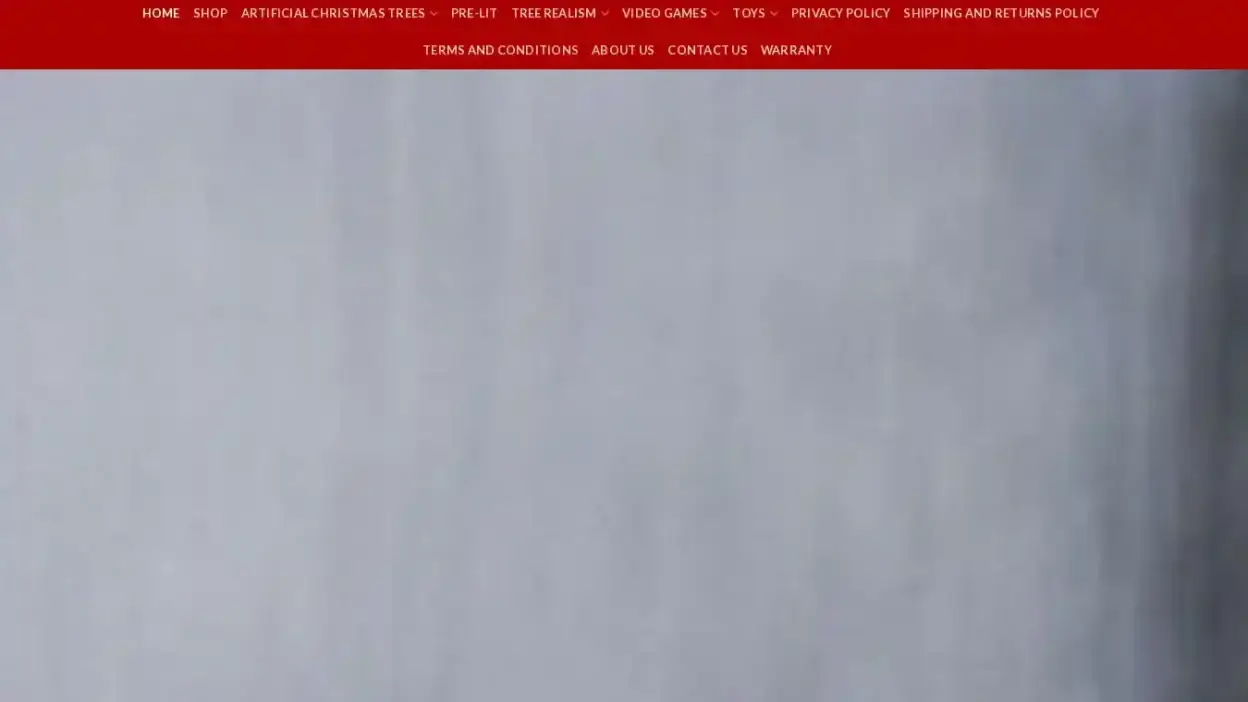 Screenshot of Non-Delivery scam website Adjustablechristmastree.com