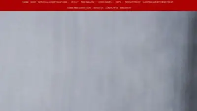 Screenshot of Non-Delivery scam website Adjustablechristmastree.com