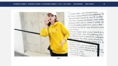 Screenshot of Non-Delivery scam website Adrienwing.com