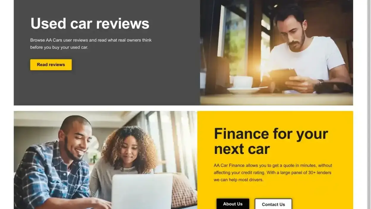 Screenshot of Automobile scam website Affordablecars4sale.com
