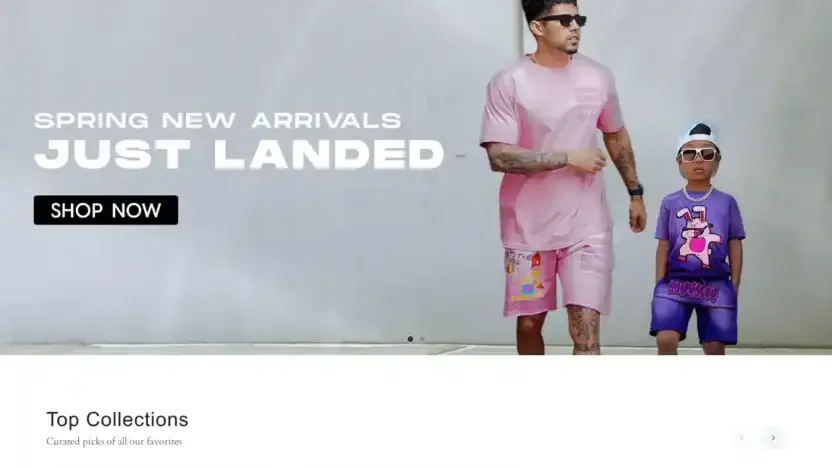 Screenshot of Non-Delivery scam website Ajboyworld.shop