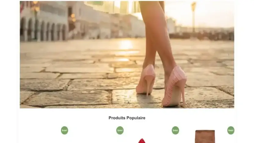 Screenshot of Non-Delivery scam website Alainboucault.com