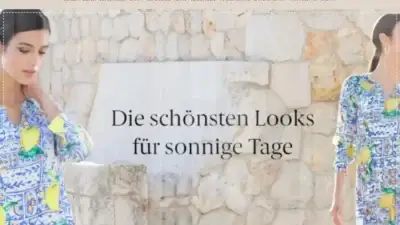 Screenshot of Fashion scam website Albamodadamen.com