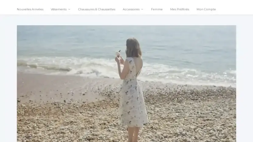 Screenshot of Non-Delivery scam website Alessaure.fr